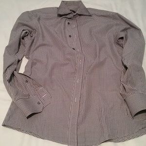 Gucci plaid mens dress shirt